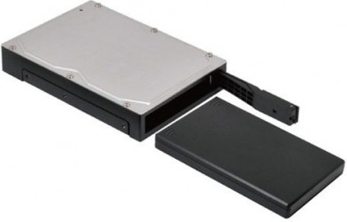 Внешний контейнер для HDD 2.5" 3.5" SATA AgeStar 3CB2A черный