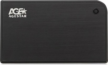 Внешний контейнер для HDD 2.5" SATA AgeStar 3UB2A14 черный