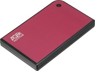 Внешний контейнер для HDD 2.5" SATA AgeStar 3UB2A14 красный