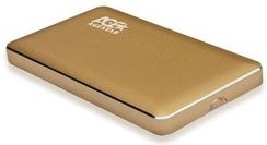 Внешний контейнер для HDD 2.5" SATA AgeStar 3UB2A16 золотой
