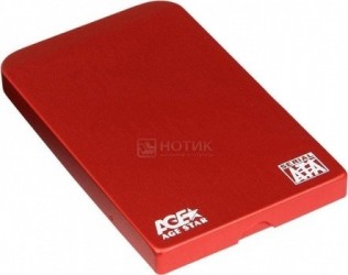 Контейнер для HDD AgeStar 3UB2O1 красный