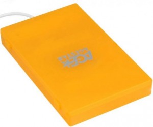 Внешний контейнер для HDD 2.5" SATA AgeStar SUBCP1 оранжевый